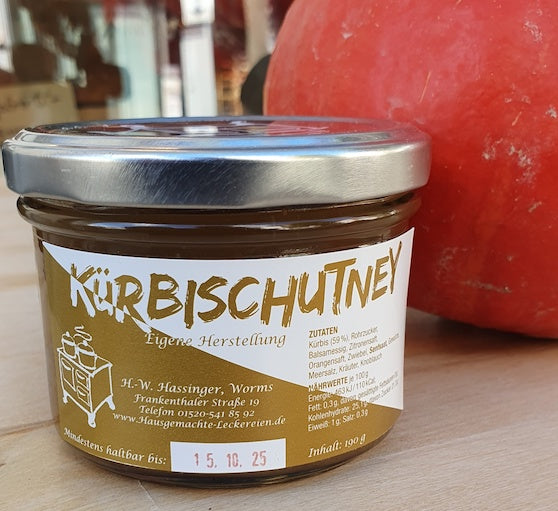 Butternut Kürbis Chutney