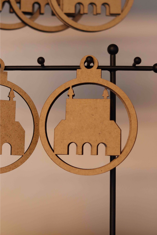 Holz-Anhänger Königshalle Kloster Lorsch