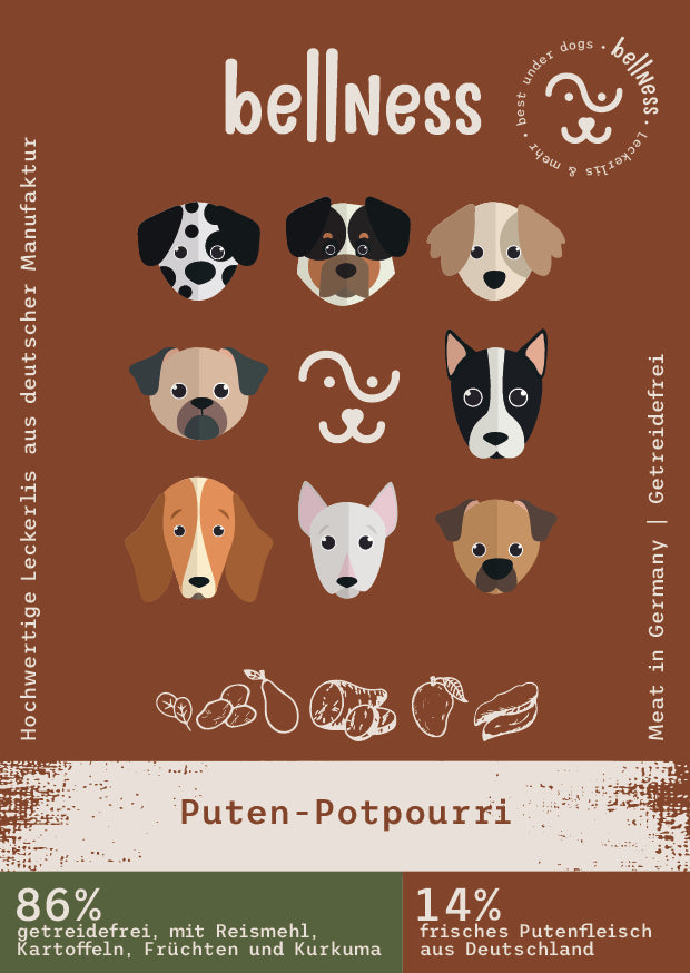 Bellness | Puten-Potpourri getreidefrei