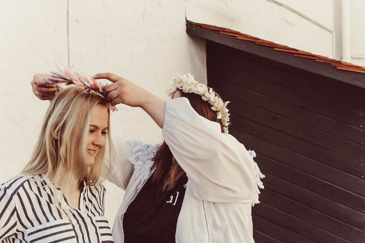 Flowercrown JGA DIY-Set + Video Anleitung | Trockenblumen Haarkranz
