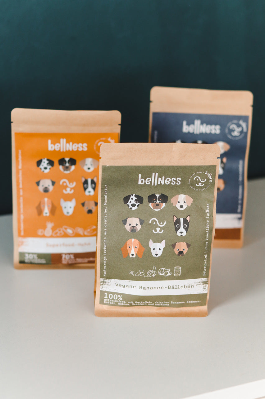 Bellness | Vegane Bananen-Bällchen getreidefrei